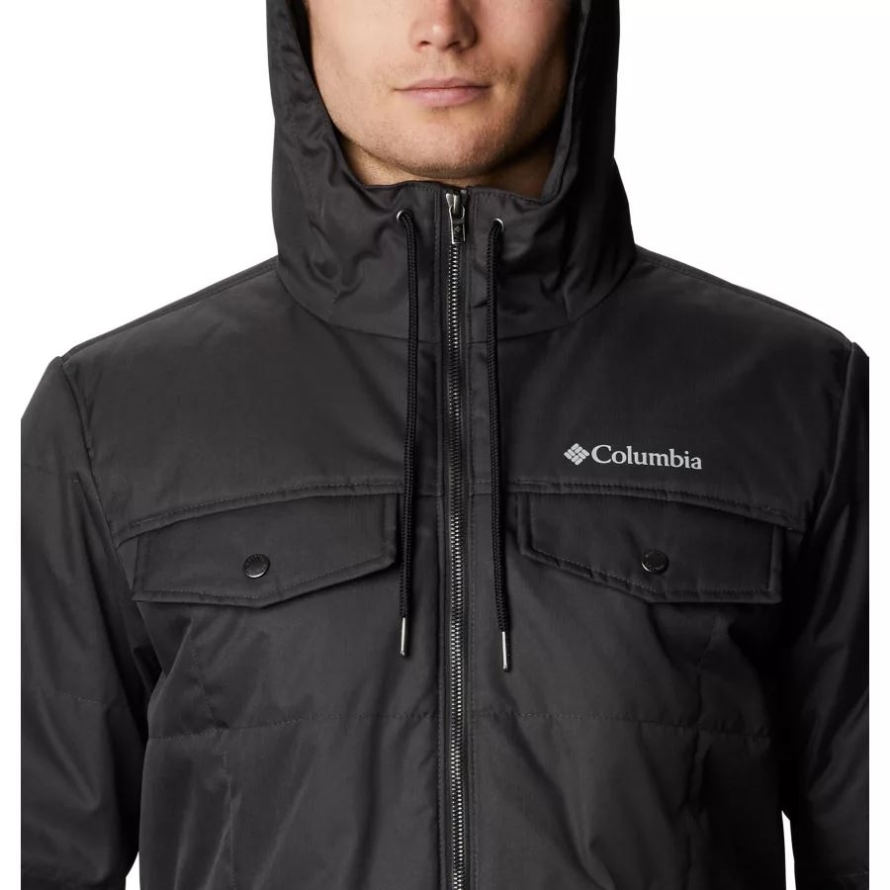 Black Melange Columbia Men's Montague Falls II Insulated Jacket