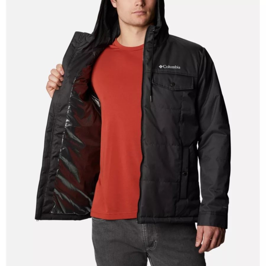 Black Melange Columbia Men's Montague Falls II Insulated Jacket
