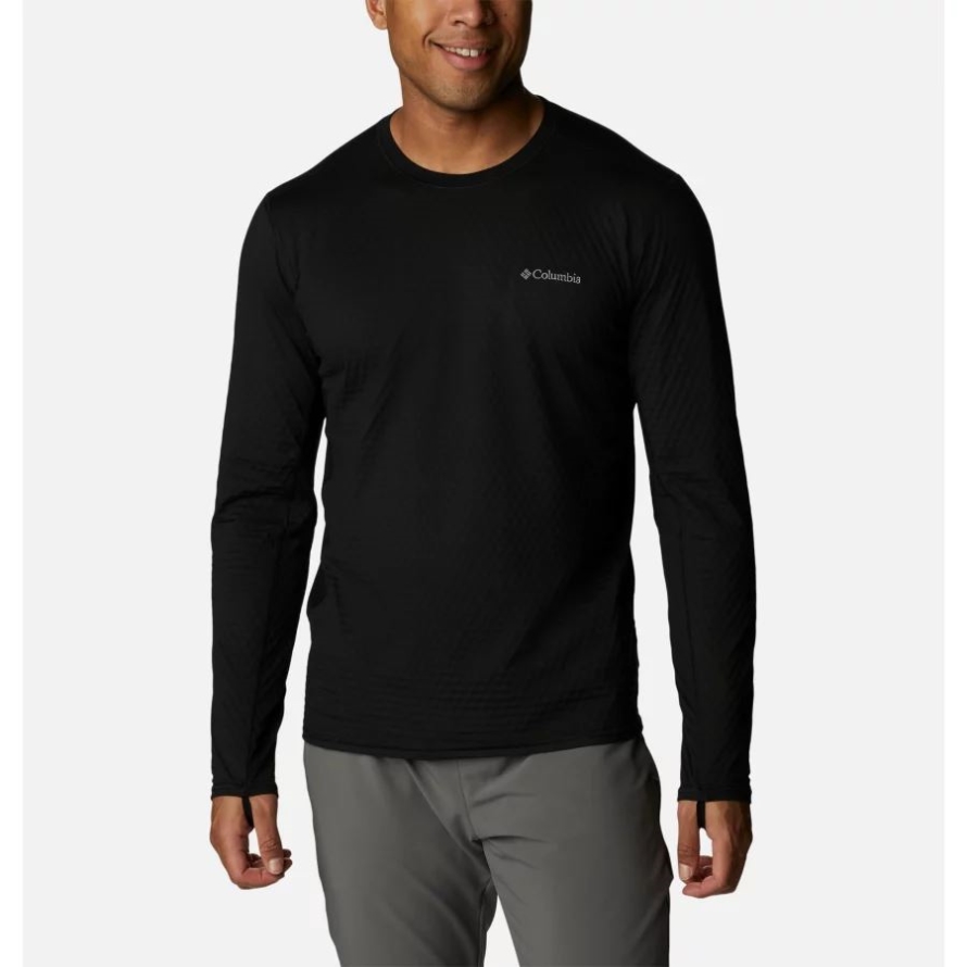 Black Men's Bliss Ascent Long Sleeve Shirt Columbia
