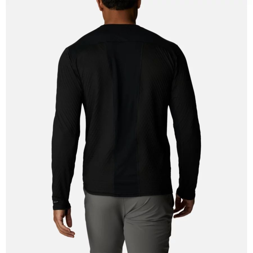 Black Men's Bliss Ascent Long Sleeve Shirt Columbia