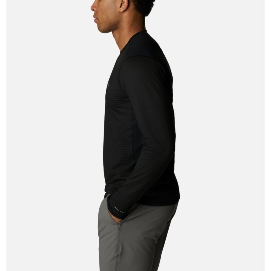 Black Men's Bliss Ascent Long Sleeve Shirt Columbia