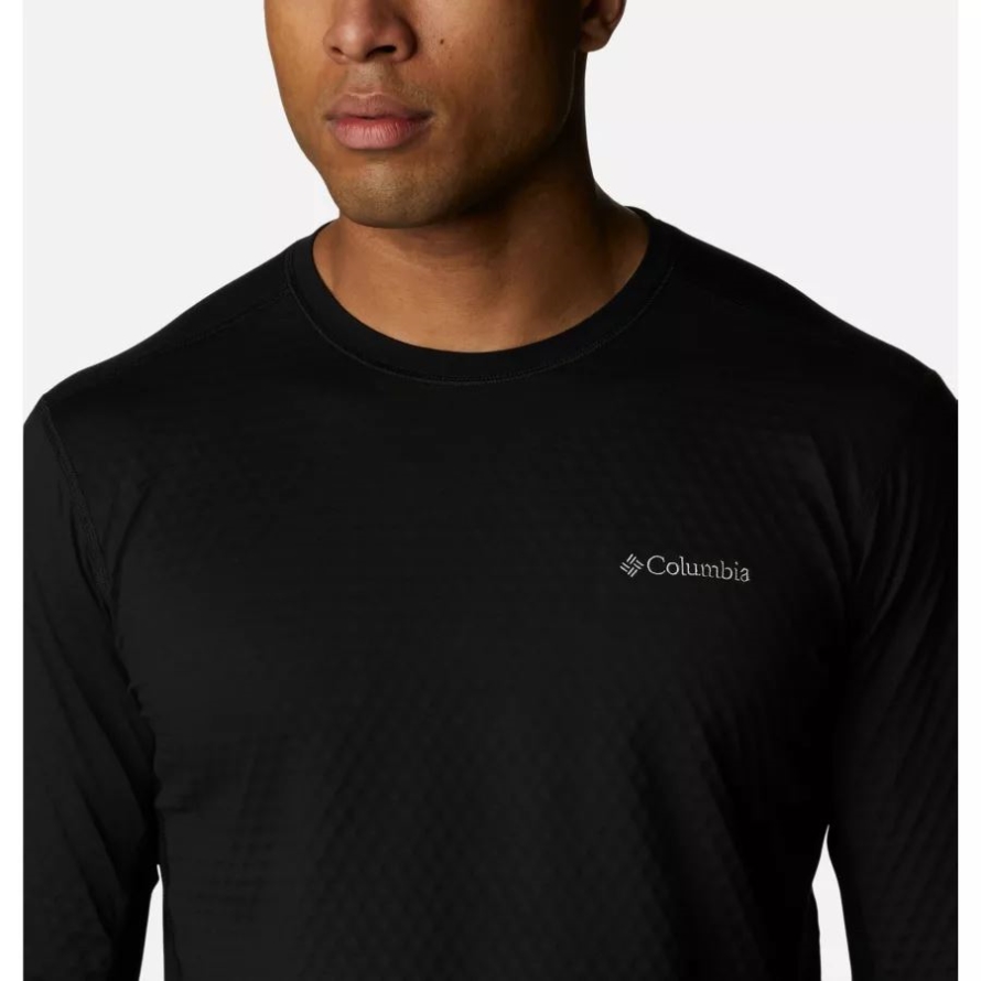 Black Men's Bliss Ascent Long Sleeve Shirt Columbia