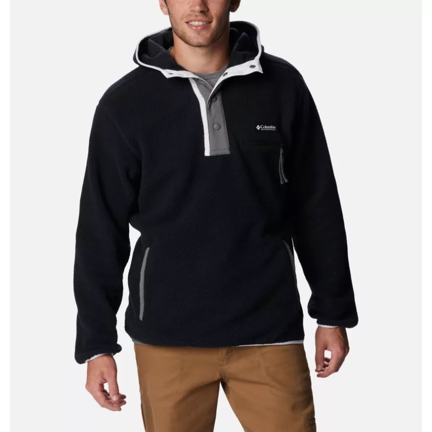 Black Men's Helvetia Hoodie Columbia