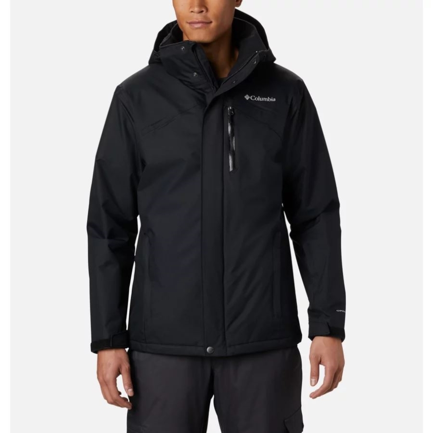 Black Men's Last Tracks Ski Jacket Columbia