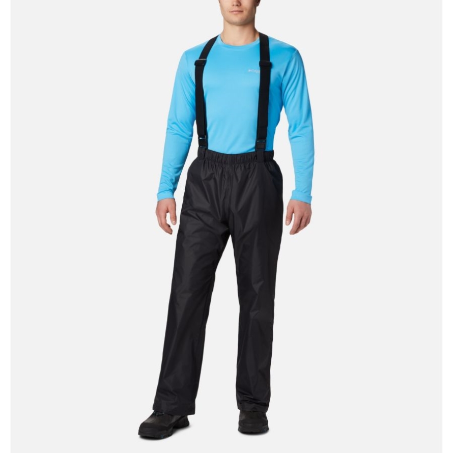 Black Men's PFG Storm Bib Pants Columbia