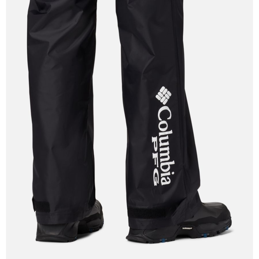 Black Men's PFG Storm Bib Pants Columbia