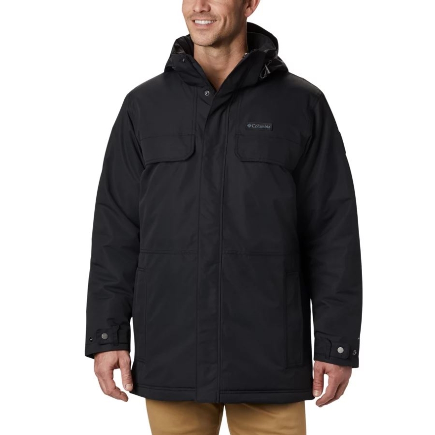 Black Men's Rugged Path Parka Columbia