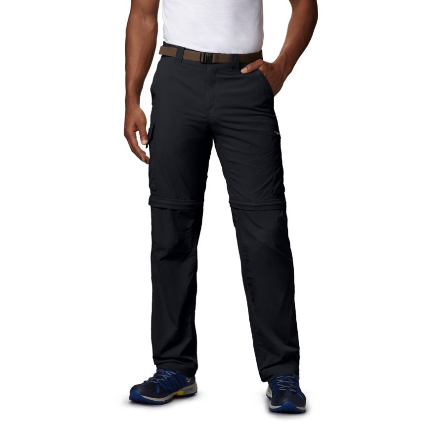 Black Men's Silver Ridge Convertible Pants Columbia