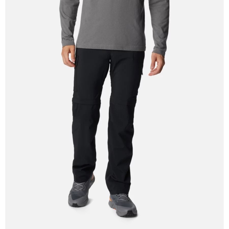 Black Men's Silver Ridge Utility Convertible Pant Columbia