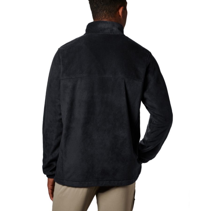 Black Men's Steens Mountain Half Zip Fleece Columbia