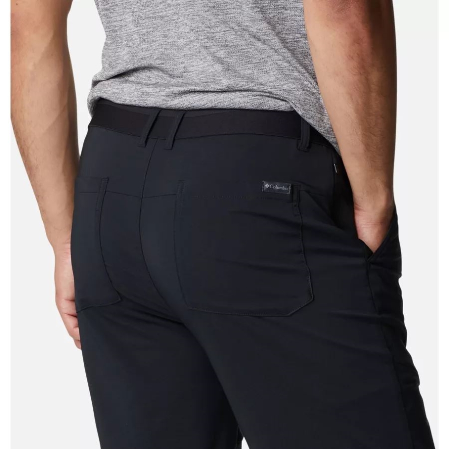 Black Men's Tech Trail Shorts Columbia Brand