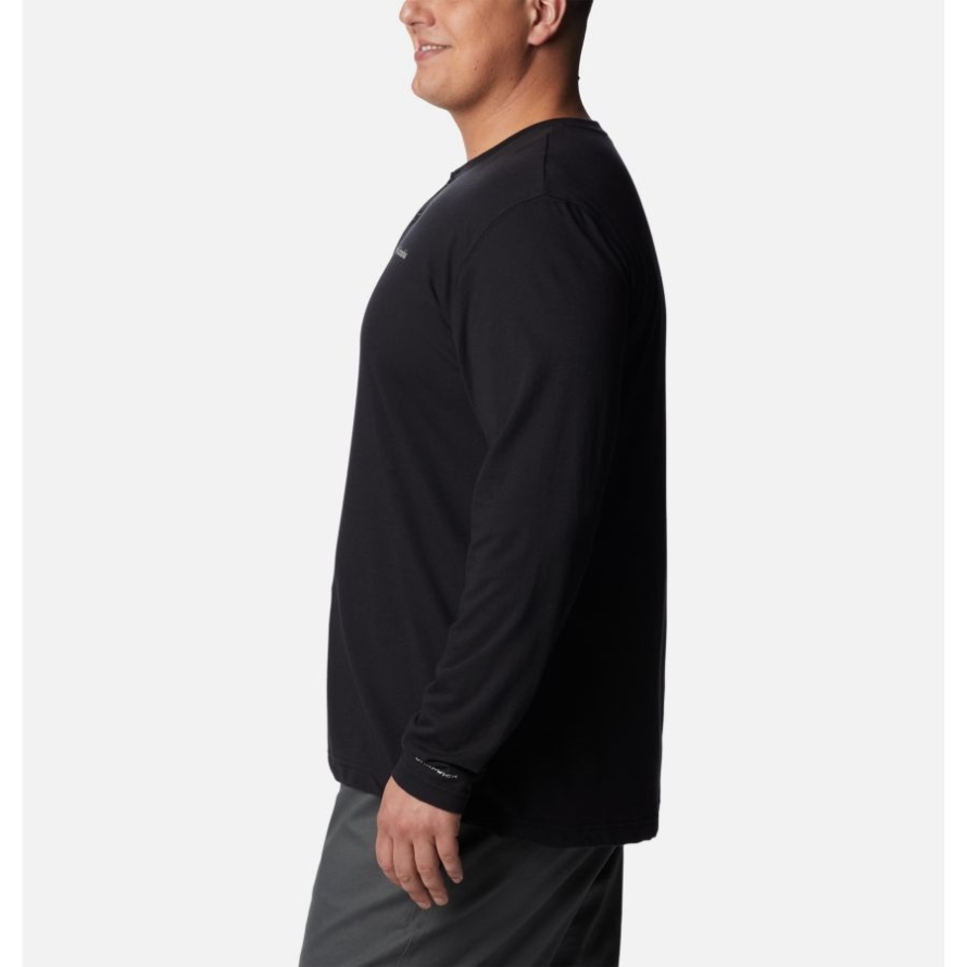 Black Men's Thistletown Hills Henley Big Columbia
