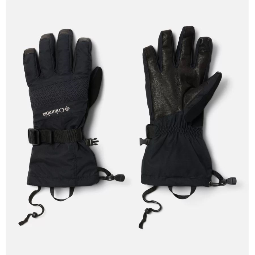 Black Men's Whirlibird II Ski Gloves Columbia