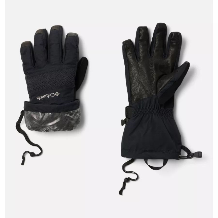 Black Men's Whirlibird II Ski Gloves Columbia