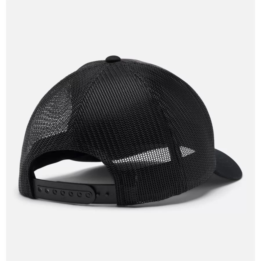 Black Mod Camo Print Columbia Unisex Punchbowl Trucker Cap