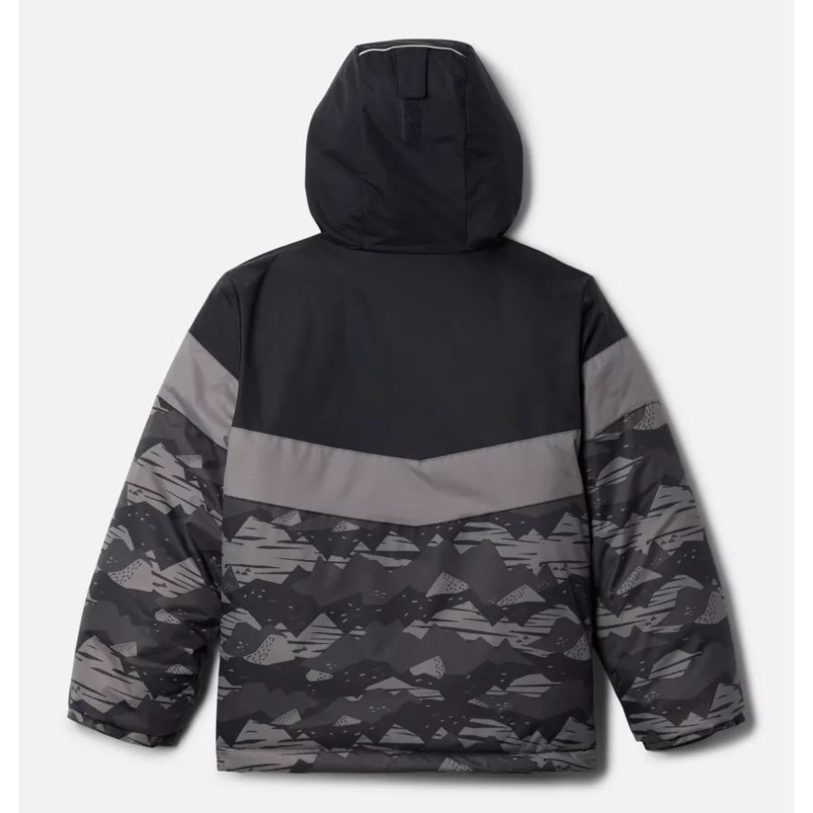 Black Scrapscape Tonal/Black/City Grey Boys' Lightning Lift II Jacket Columbia Brand