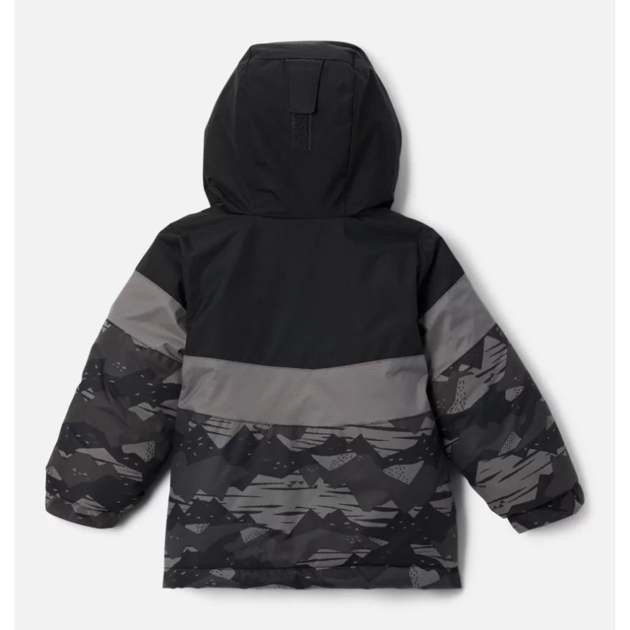 Black Scrapscape Tonal/Black/City Grey Columbia Boys' Toddler Lightning Lift II Jacket