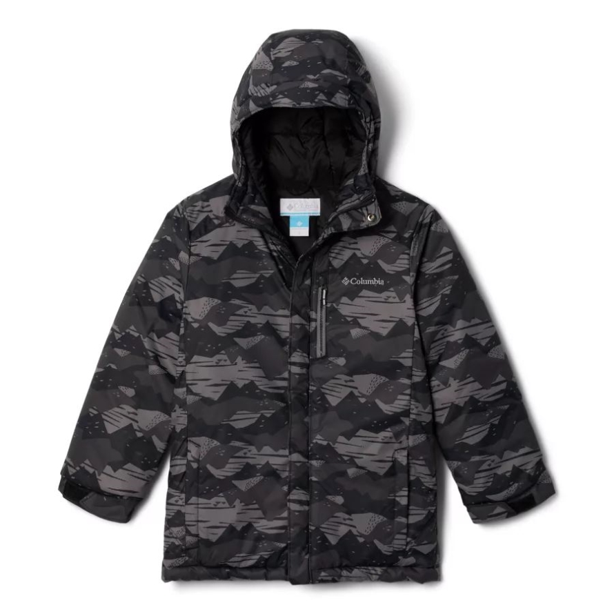Black Scrapscape Tonal Columbia Boys' Alpine Free FallII Ski Jacket