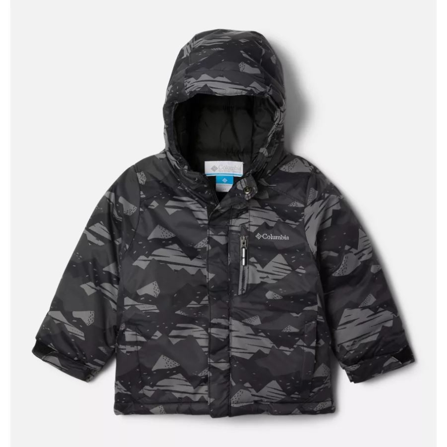 Black Scrapscape Tonal Columbia Boys' Toddler Alpine Free Fall II Jacket