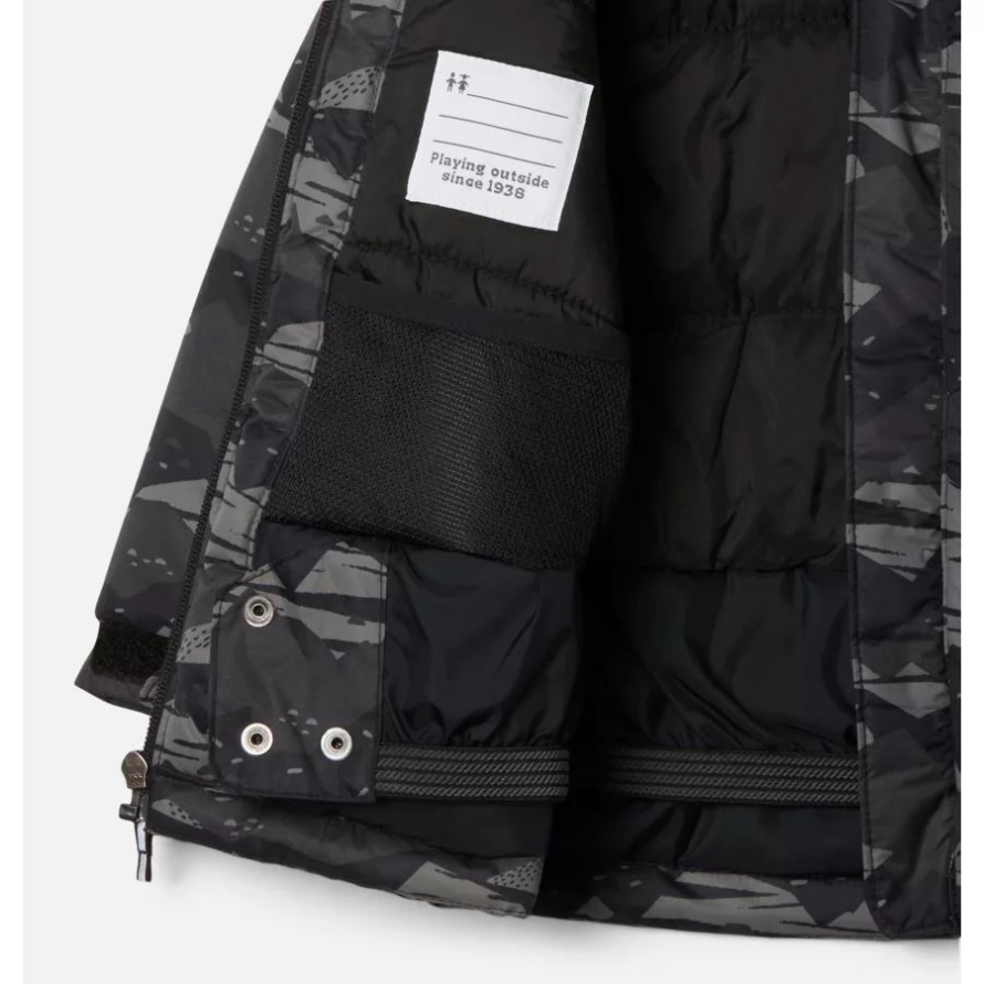 Black Scrapscape Tonal Columbia Boys' Toddler Alpine Free Fall II Jacket