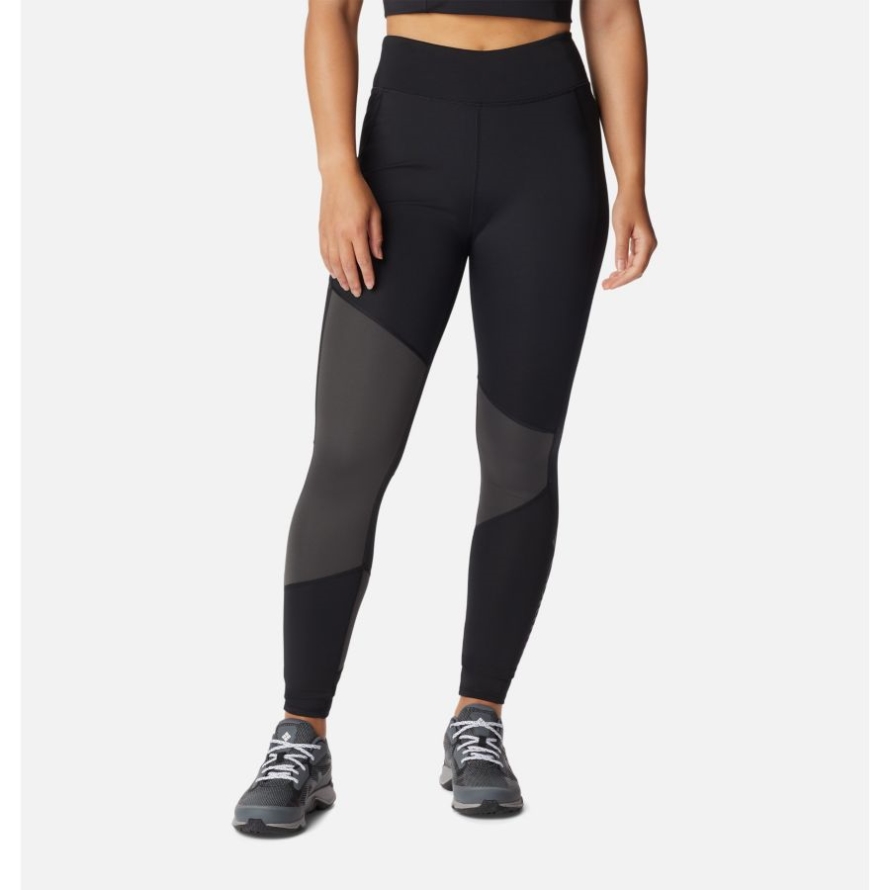 Black/Shark Women's Lodge Colourblock Leggings Columbia