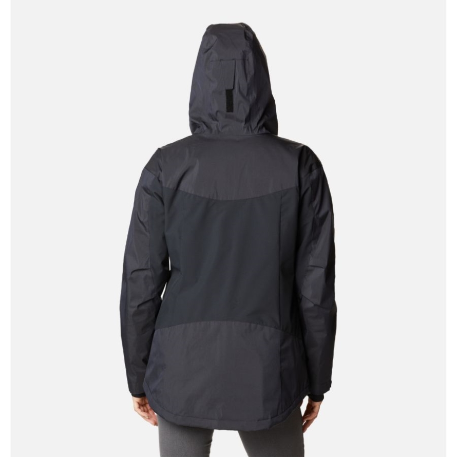 Black Sheen Women's Point Park Waterproof Insulated Walking Jacket Columbia