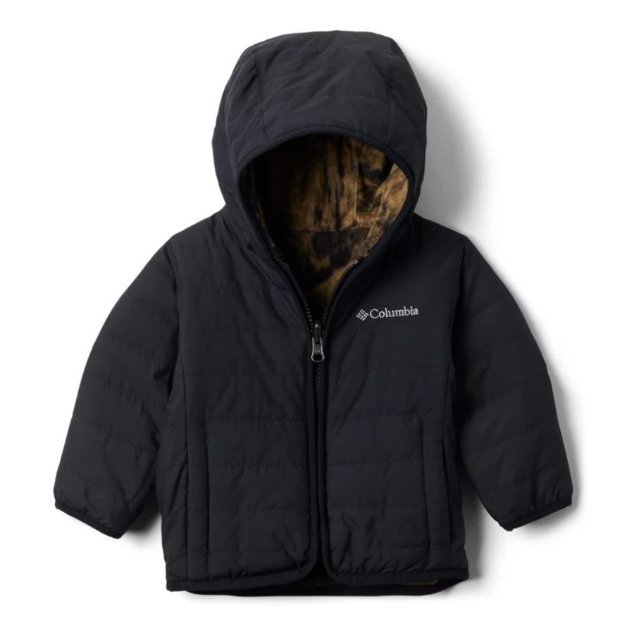 Black/Timberwolf Infant Double Trouble Reversible Jacket Columbia