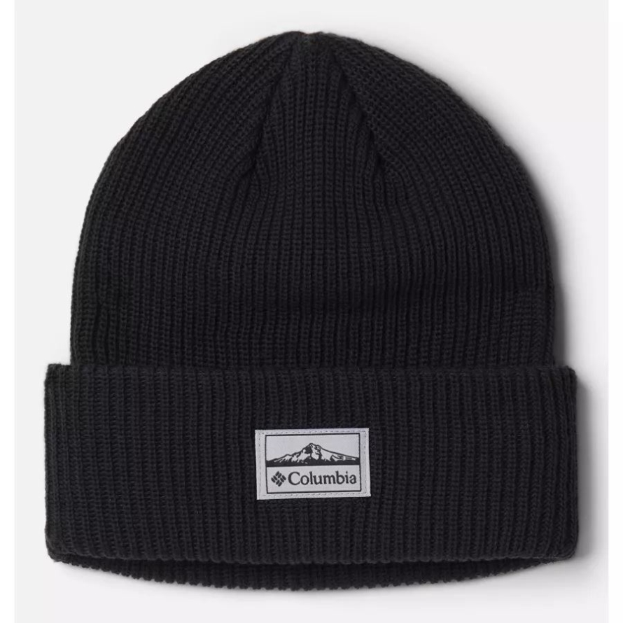 Black Unisex Lost Lager Recycled Beanie Columbia