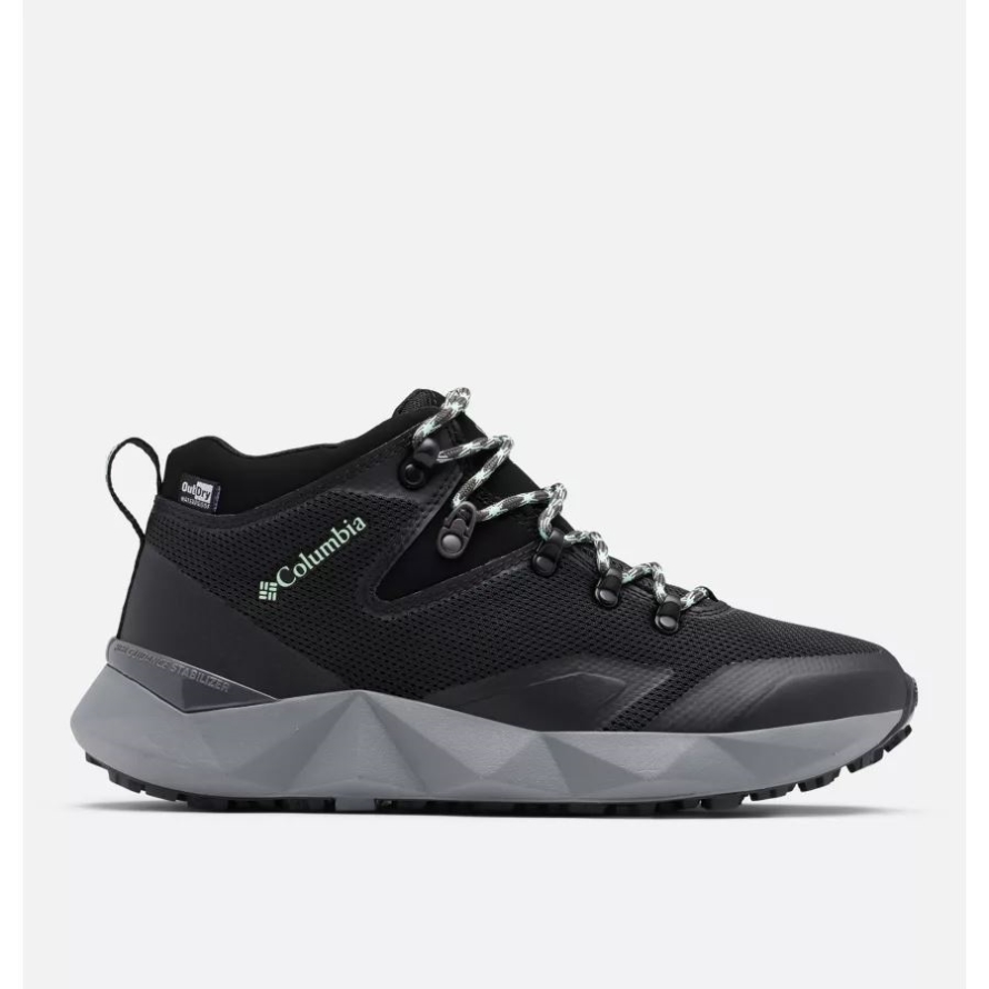 Black/Vivid Mint Women's Facet 60 Outdry Waterproof Hiking Boot Columbia