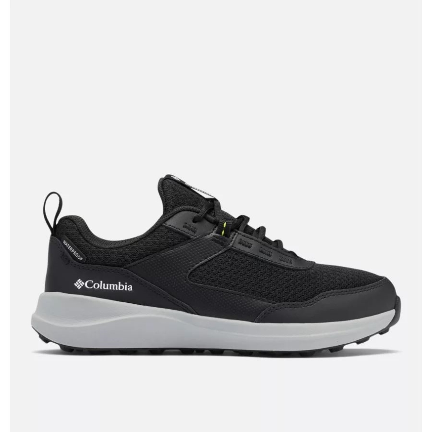 Black/White Big Kids' Hatana Waterproof Shoe Columbia