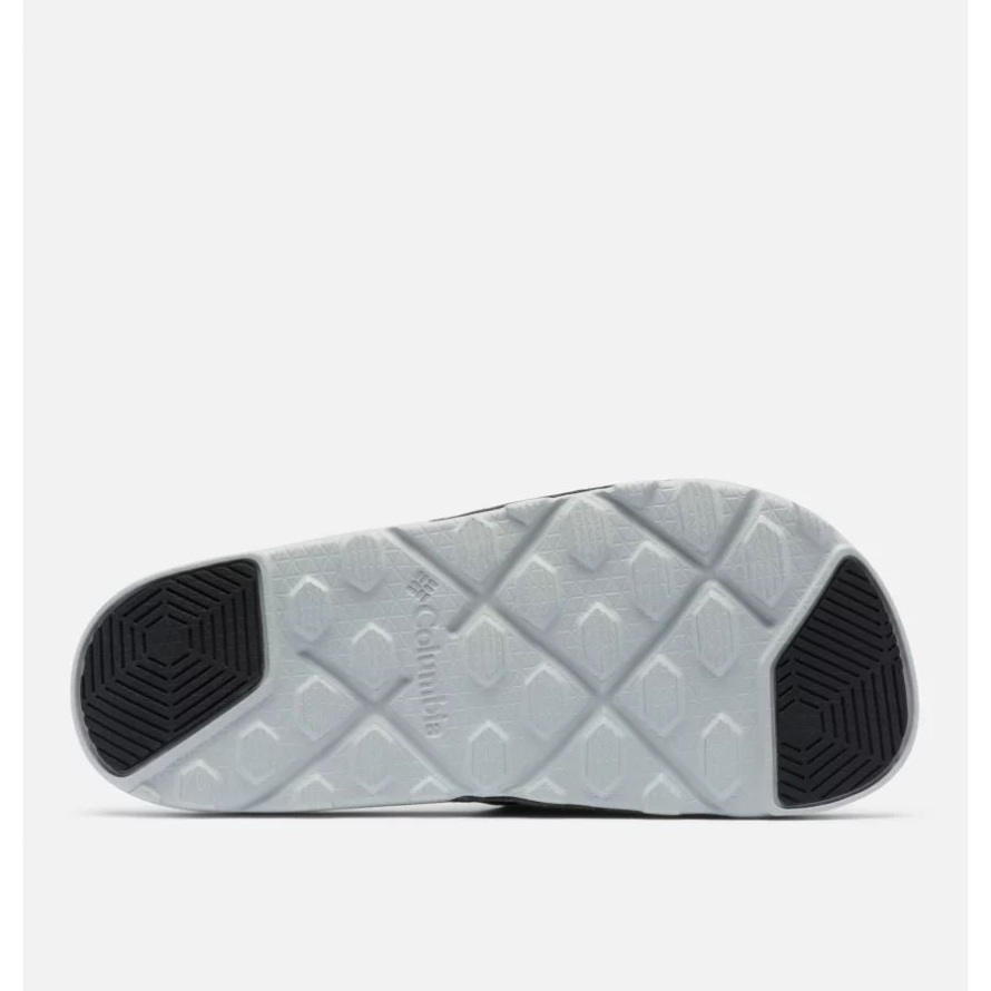 Black/White Columbia Kids' Hood River Slide Sandal