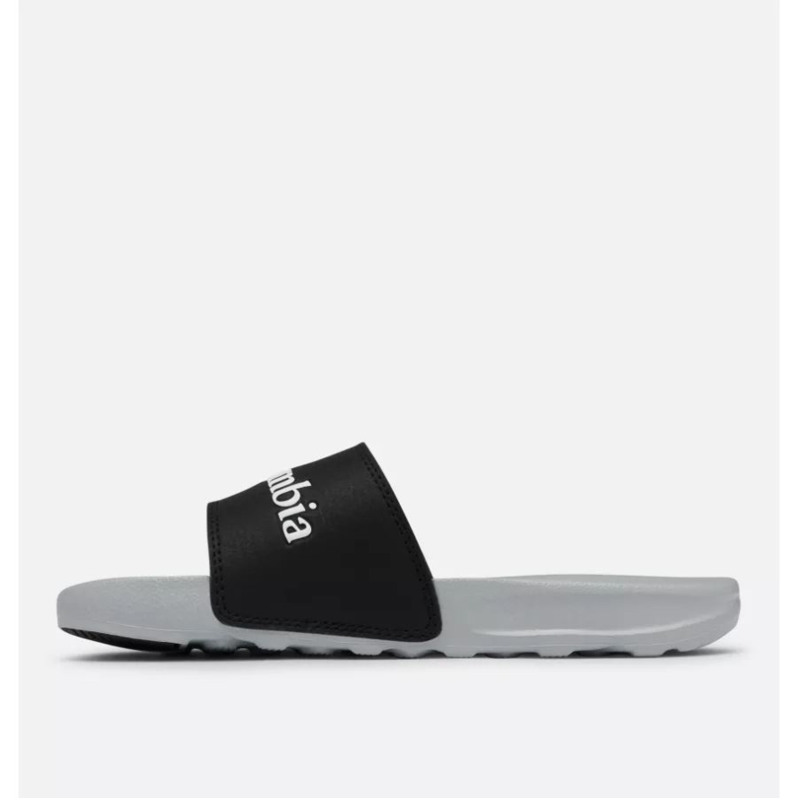 Black/White Columbia Kids' Hood River Slide Sandal