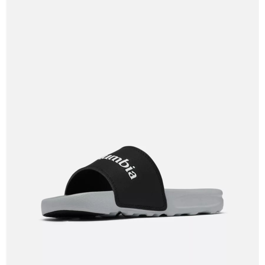 Black/White Columbia Kids' Hood River Slide Sandal