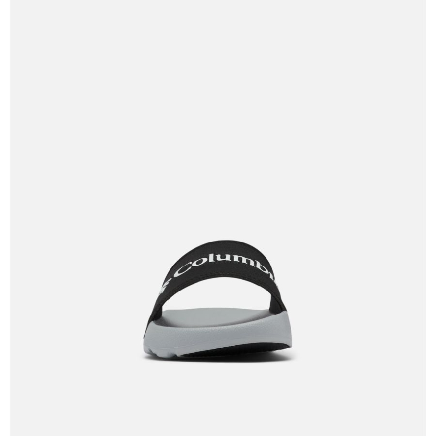 Black/White Columbia Kids' Hood River Slide Sandal