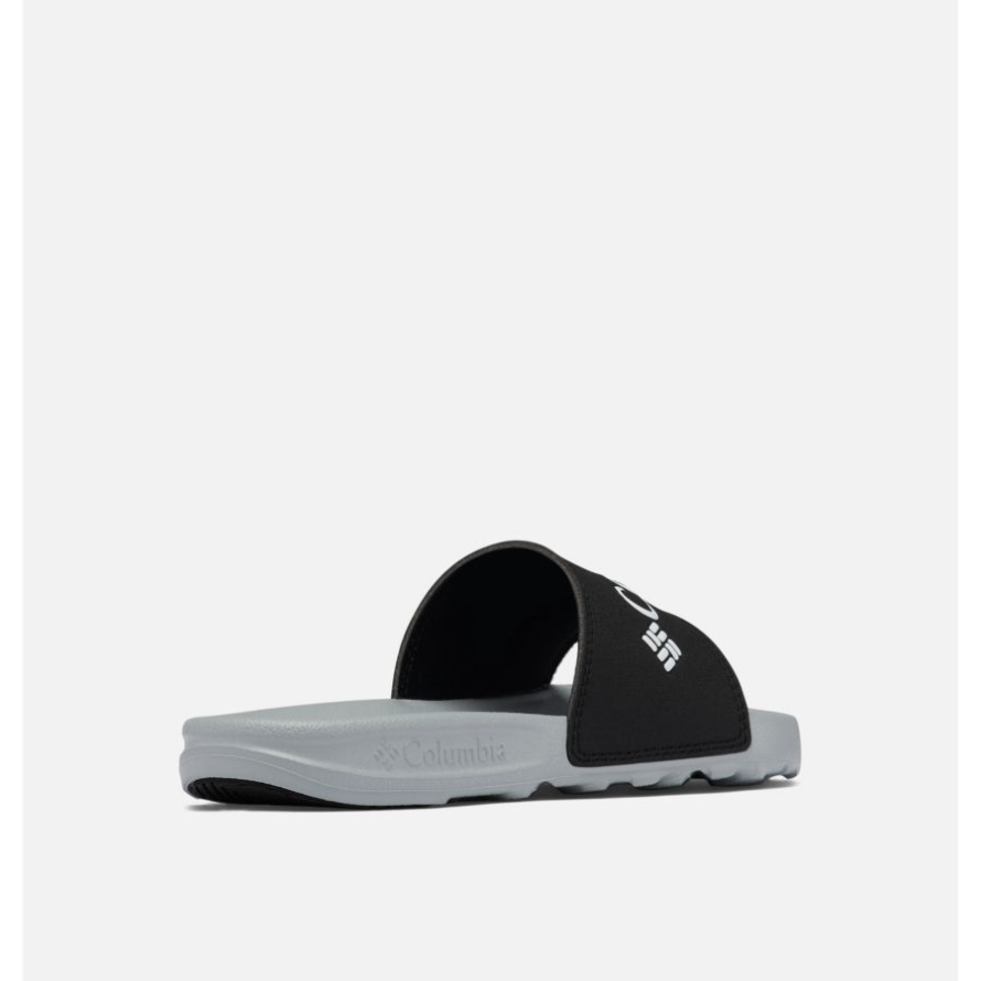 Black/White Columbia Kids' Hood River Slide Sandal