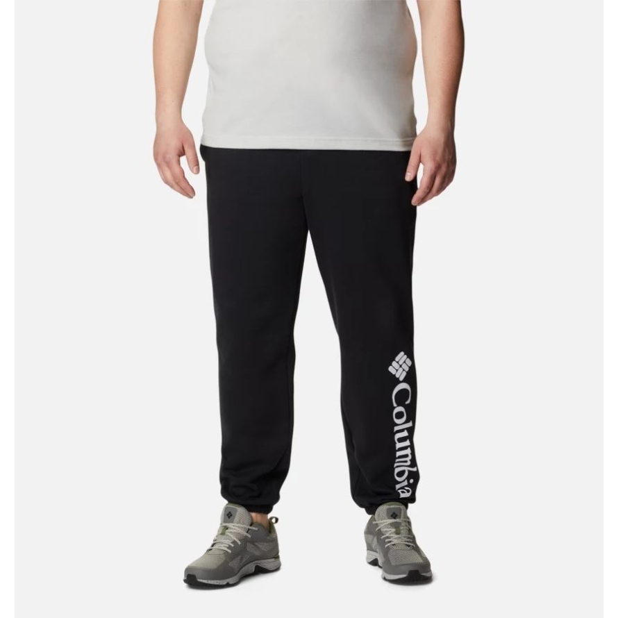 Black/White Vertical Logo Columbia Men's Columbia Trek Joggers Big