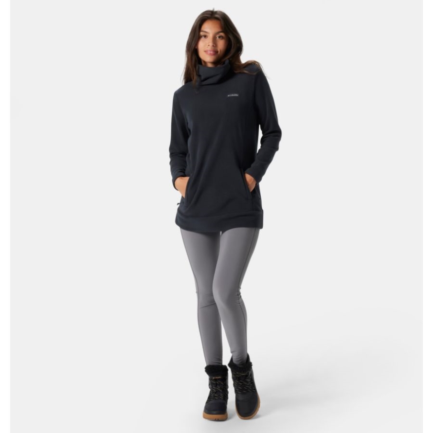 Black Women's Ali Peak Fleece Tunic Columbia