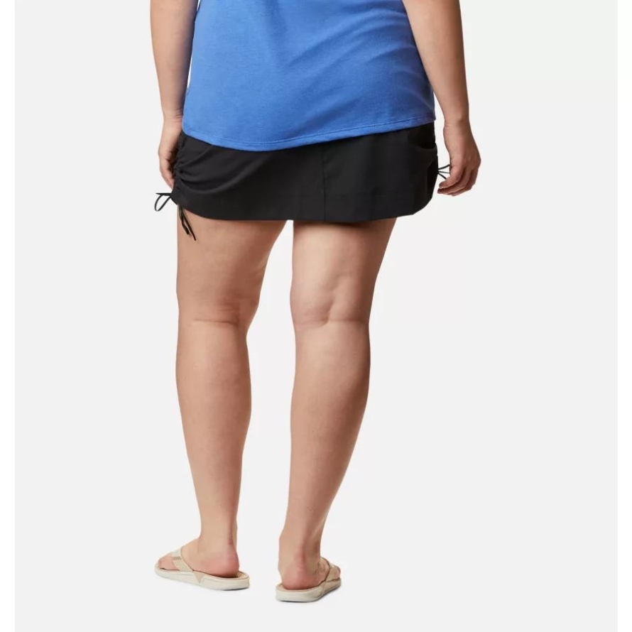 Black Women's Anytime Casual Skort Plus Size Columbia