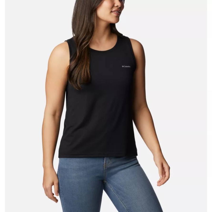 Black Women's Anytime Knit Tank Columbia