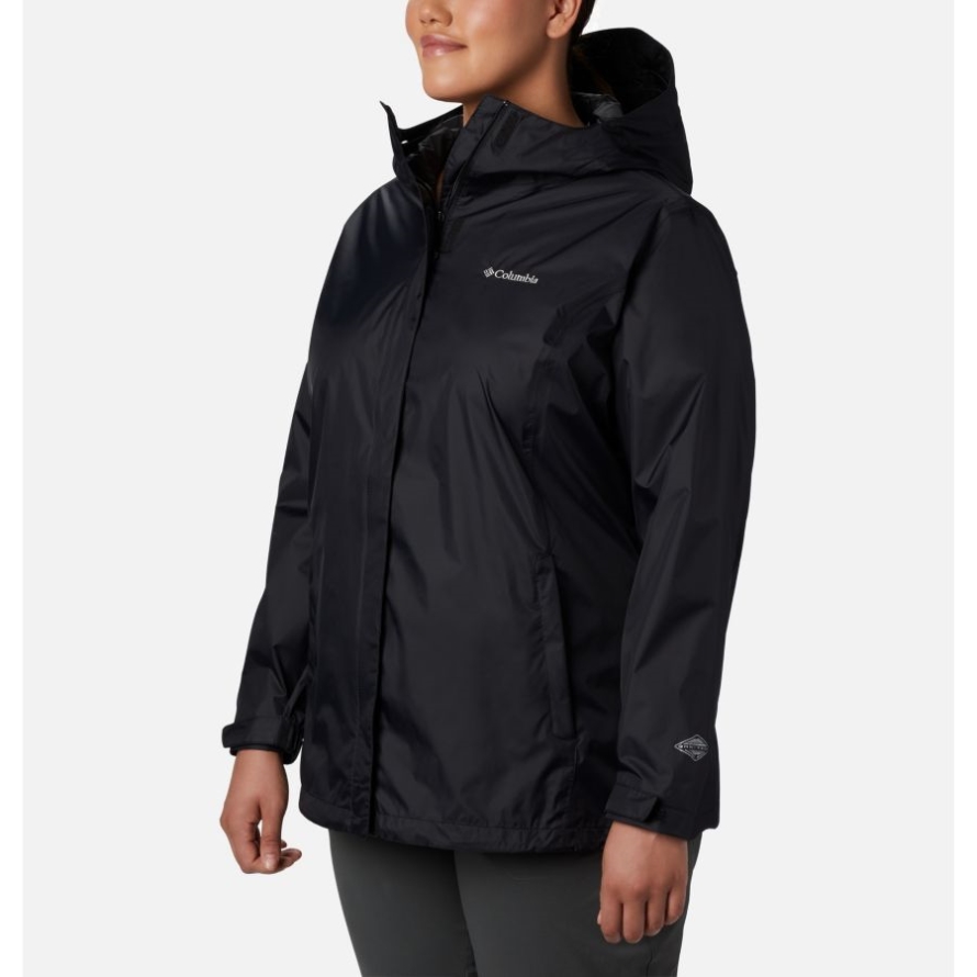 Black Women's Arcadia II Jacket Plus Size Columbia