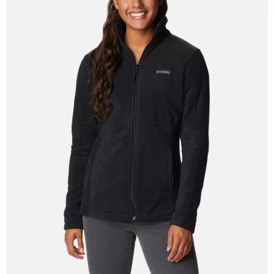 Black Women's Basin Trail III Fleece Jacket Columbia