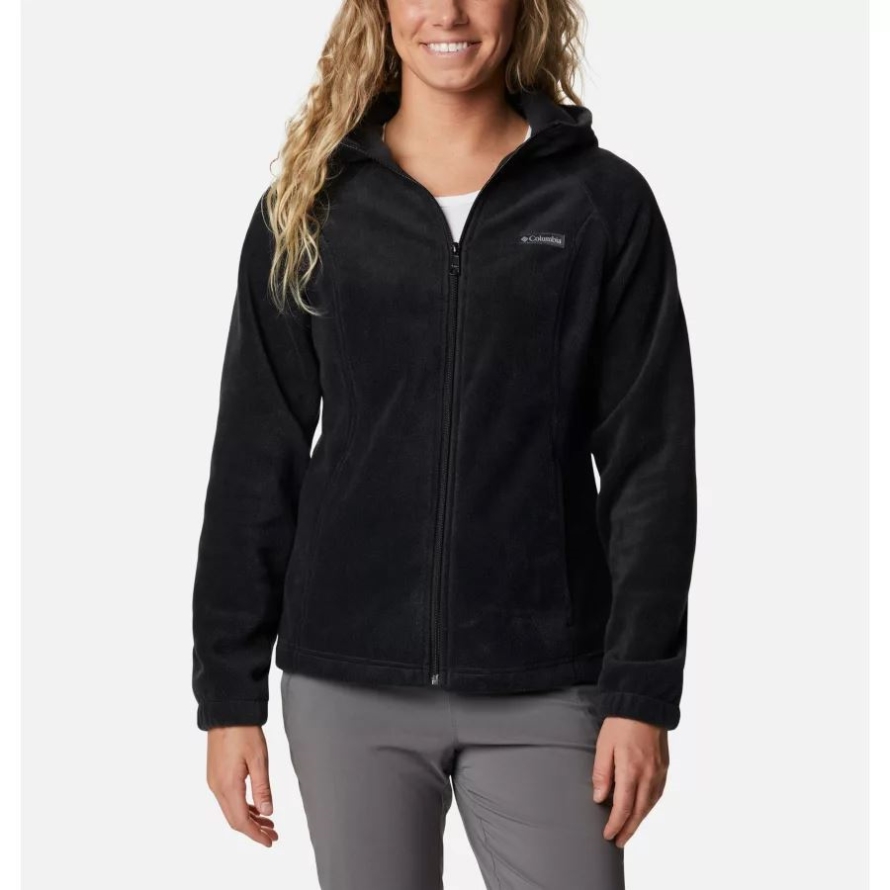 Black Women's Benton Springs Full Zip Hoodie Columbia