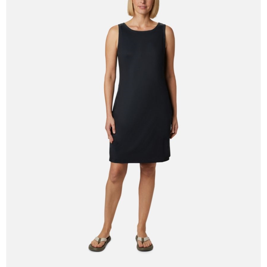 Black Women's Chill River Printed Dress Columbia