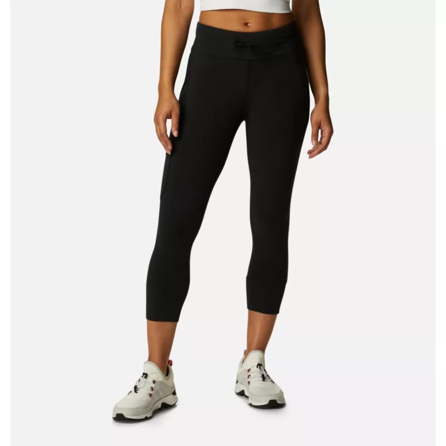 Black Women's Columbia Trek Capri Leggings Columbia