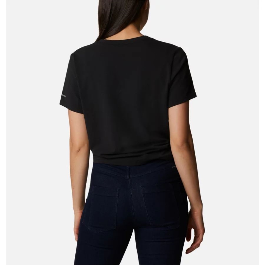 Black Women's Columbia Trek Short Sleeve Shirt Columbia