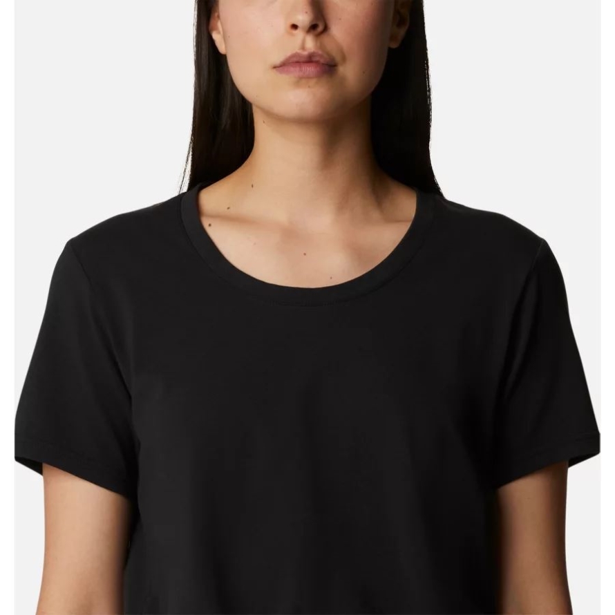 Black Women's Columbia Trek Short Sleeve Shirt Columbia