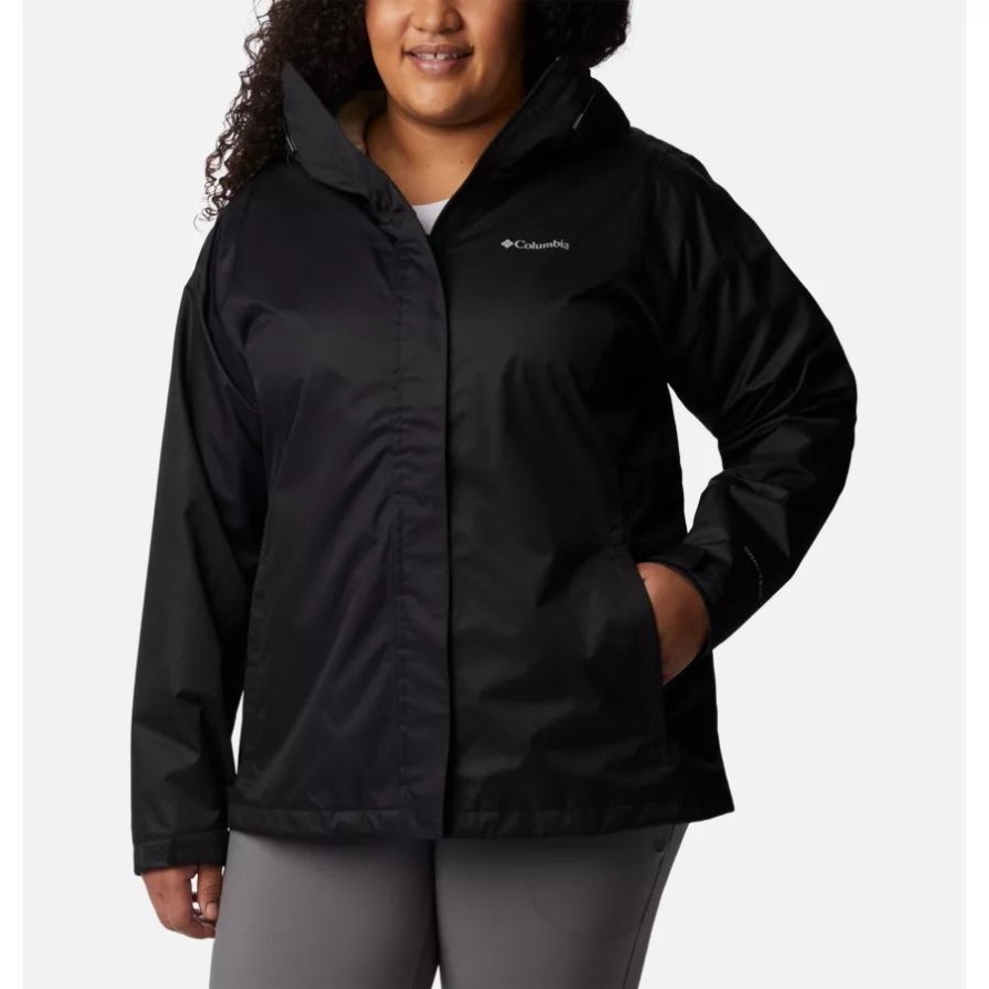 Black Women's Hikebound Interchange Jacket Plus Columbia