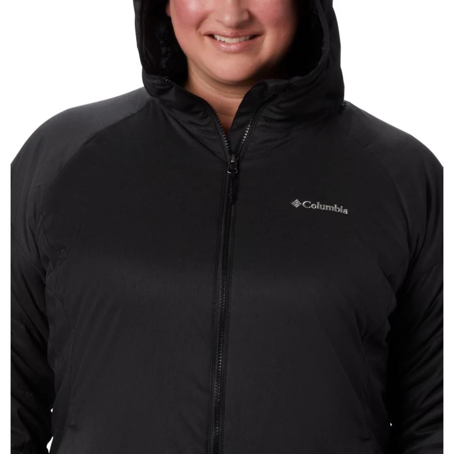 Black Women's Kruser Ridge II Plush Softshell Jacket Plus Size Columbia