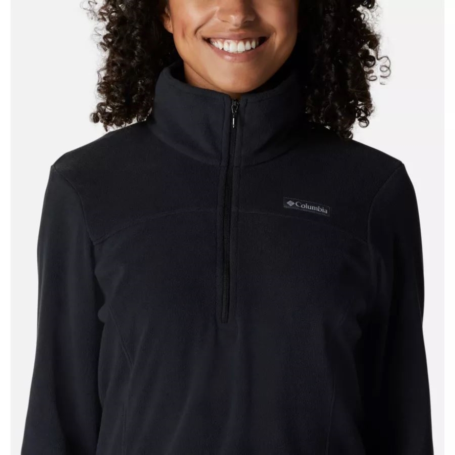 Black Women's Lake Aloha Half Zip Fleece Pullover Columbia