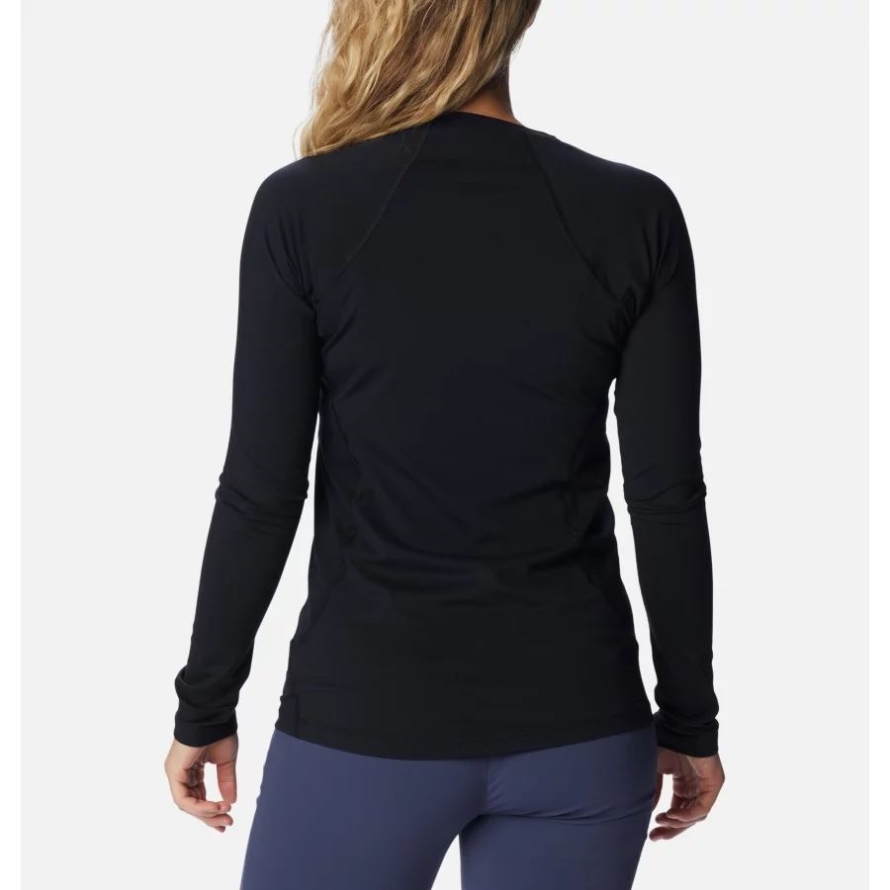 Black Women's Omni-Heat Midweight Baselayer Crew Columbia
